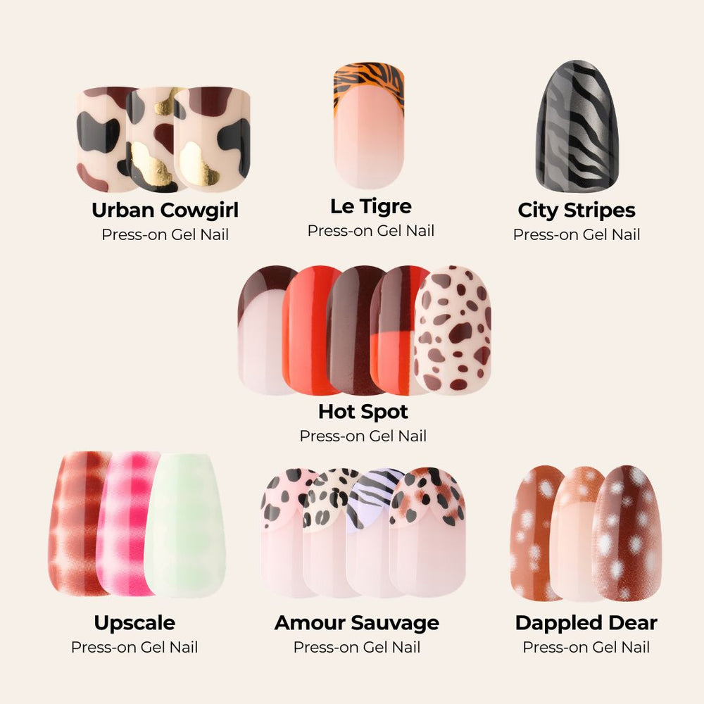Prelaunch Urban Wild: Press-On Gel Nails