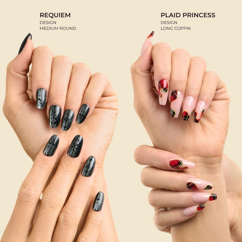 Prelaunch Moody Modern: Glue-On Gel Nails