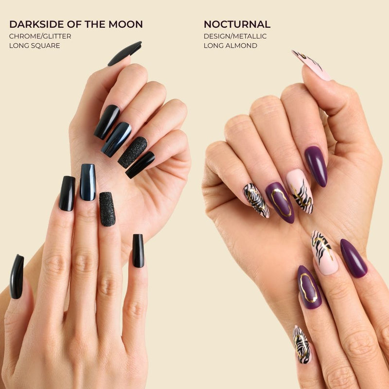 Prelaunch Moody Modern: Glue-On Gel Nails