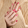 Cable Knit Crimson