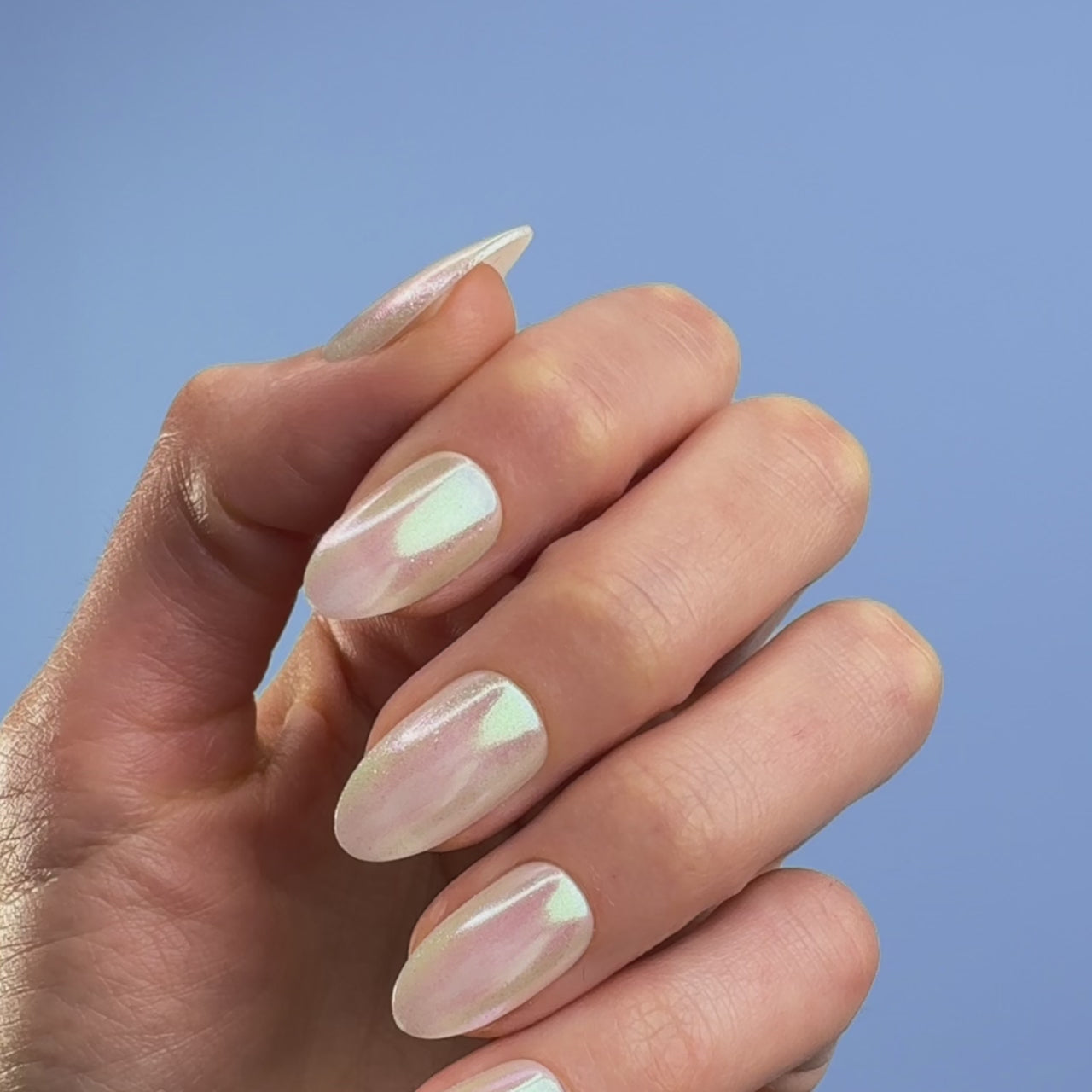 Vibe Check Chrome Semi-Cured Gel Nail Strips | Kleo Kolor
